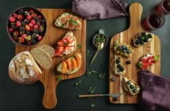 Snijplank / Dienblad 36x51 Cm 10 Snijplank / Dienblad 36x51 Cm -Keukengerei Winkel teakhaus snijplank dienblad 36x51 cm 1