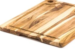 Snijplank Met Inkeping, 46x30,5 Cm -Keukengerei Winkel teakhaus snijplank met inkeping 3