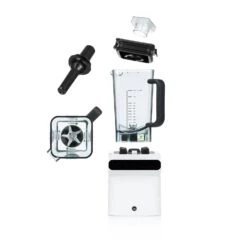 Wilfa BPFD-1680MW Powerfuel Digital Blender, Matte White -Keukengerei Winkel wilfa bpfd 1680 powerfuel digital blender matte 16