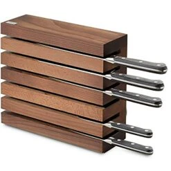 Wüsthof Messenblok 6 Messen -Keukengerei Winkel wusthof magnetic knife block in thermo treated book 337 11