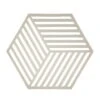 Zone Denmark Hexagon Trivet, Warm Grey -Keukengerei Winkel zone denmark hexagon trivet 3