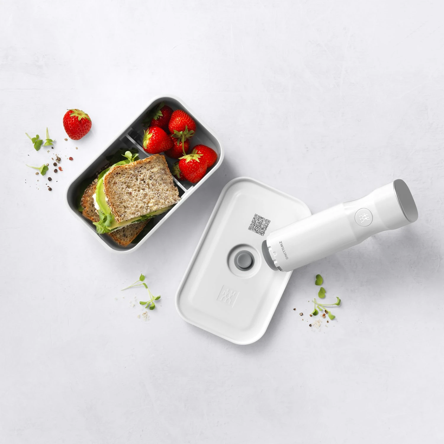 Zwilling Fresh & Save Lunchbox Plastic, 11x19 Cm / 0.8 L 4 Zwilling Fresh & Save Lunchbox Plastic, 11x19 Cm / 0.8 L - Afbeelding 2