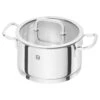 Zwilling Moment S Pot With Glass Lid 6 L/Ø24x13,8 Cm -Keukengerei Winkel zwilling moment s pot with glass lid 6 l 24x138 cm 0