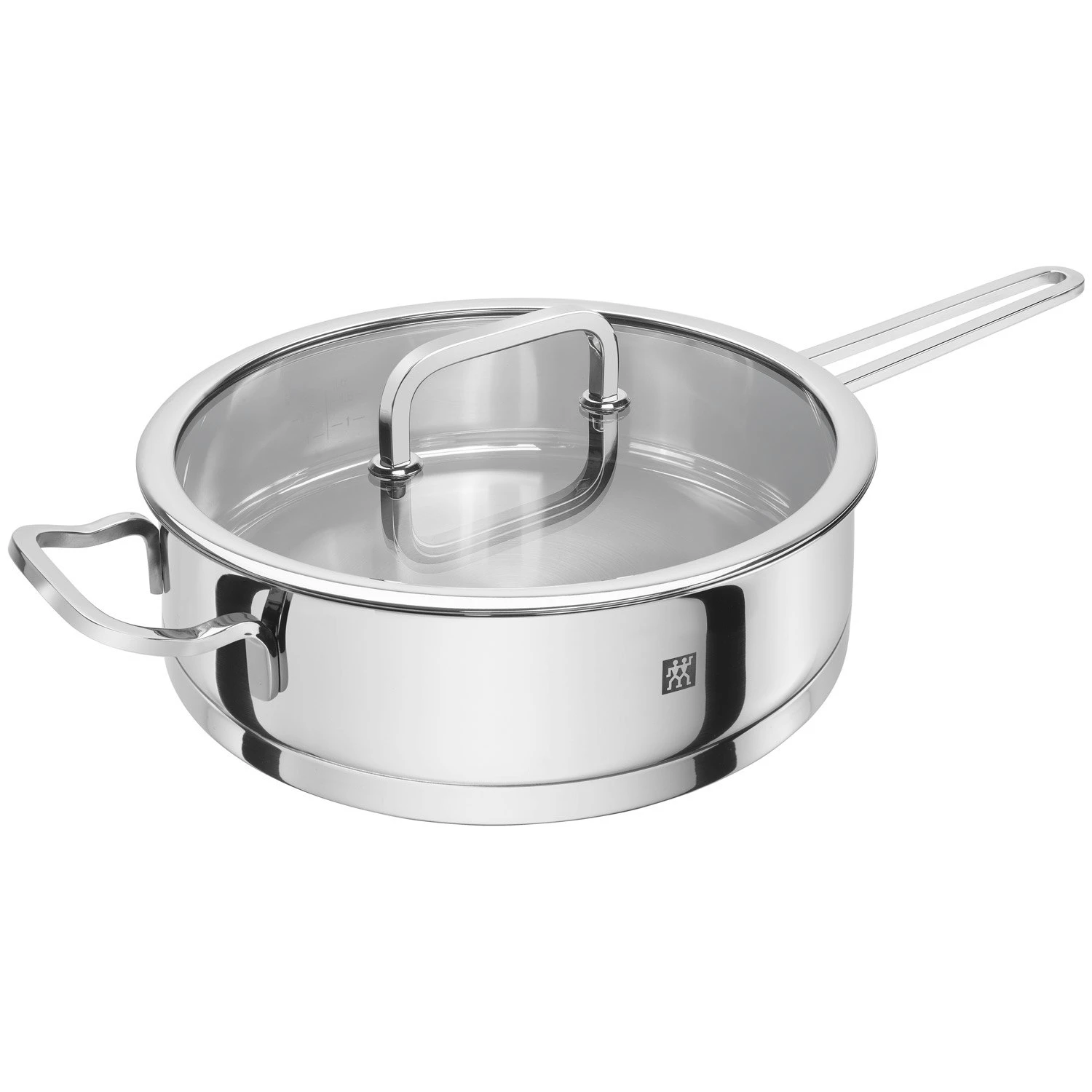Zwilling Moment S Saute Pan With Glass Lid Ø24x10 Cm 3 Zwilling Moment S Saute Pan With Glass Lid Ø24x10 Cm