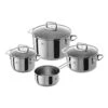 Zwilling Quadro Pot Set 7 Pcs 1 Zwilling Quadro Pot Set 7 Pcs -Keukengerei Winkel zwilling quadro pot set 7 pcs 0