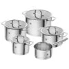 Zwilling True Flow Pottenset 5 Stuks -Keukengerei Winkel zwilling true flow pottenset 5 stuks 0